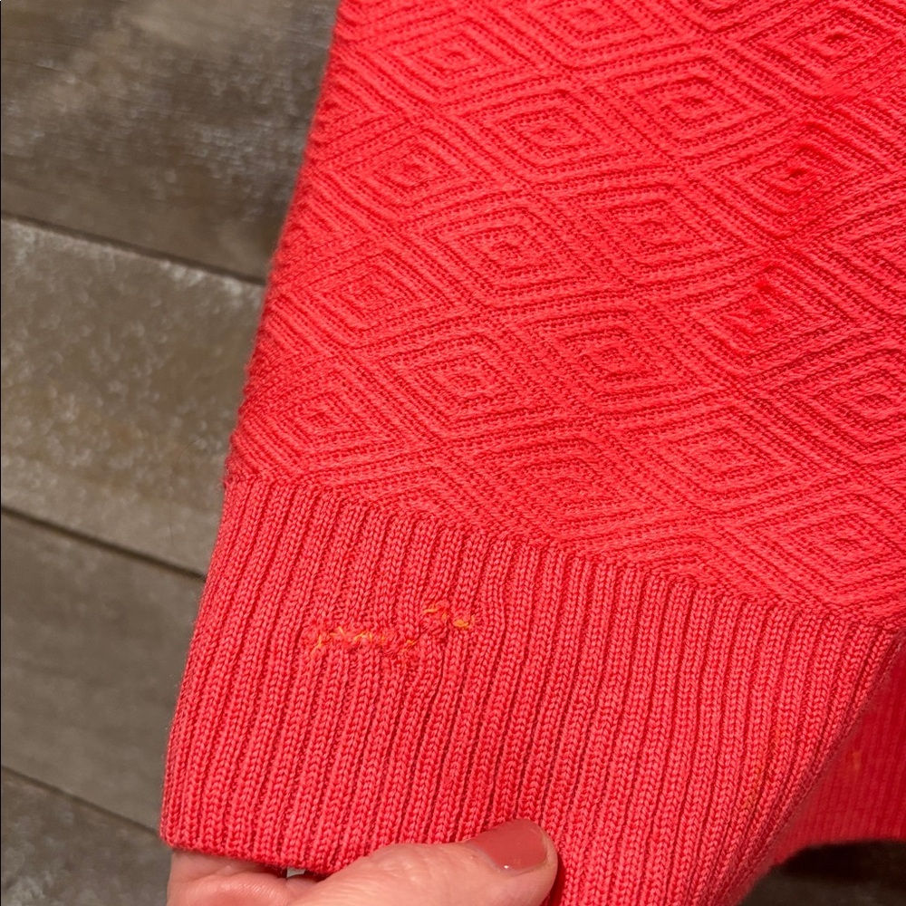 St John coral sweater vest size small - Picture 7 of 10